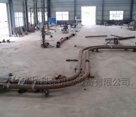 管链输送机生产测试车间