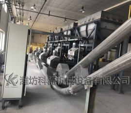 管链输送机使用实拍